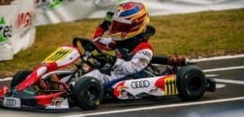 Vice-campeão da Copa Brasil de Kart, Augustus Toniolo dá show de ultrapassagens no Beto Carrero