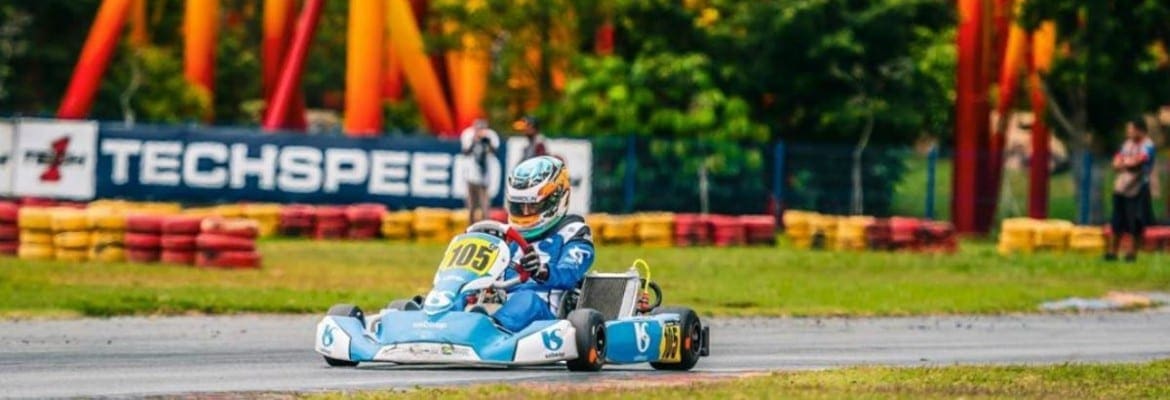 Ricardo Gracia disputa título da Copa Brasil de Kart no mesmo circuito em que foi campeão brasileiro