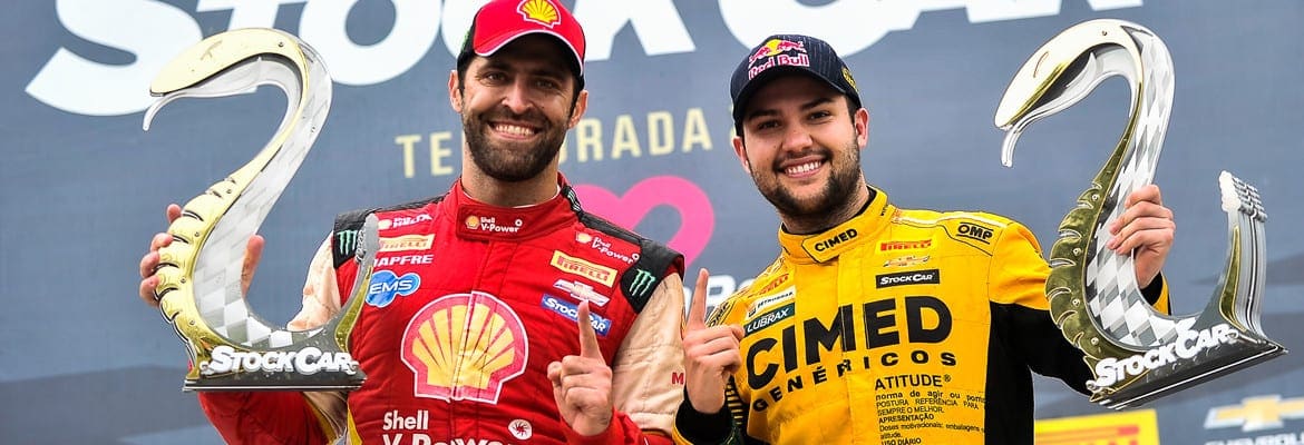 Átila e Fraga vencem em Cascavel; Serra e Ricardinho empatam na liderança da Stock Car