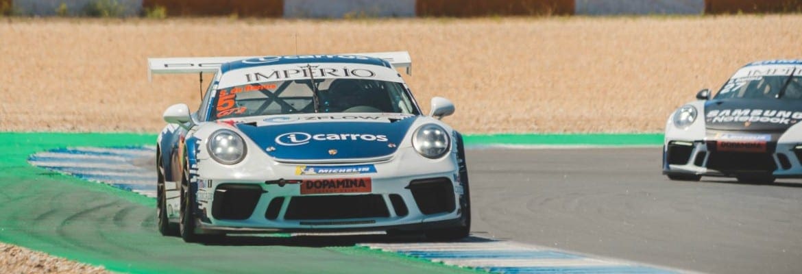 Em 3º ano de parceria, Cacá Bueno e Sylvio de Barros aceleram pela vitória na Porsche em Goiânia