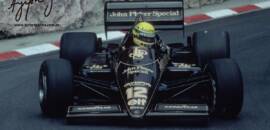 F1: Lotus 1986 de Senna vai a leilão por valor milionário