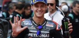 Quartararo garante a pole na Malásia na MotoGP