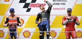 Vinales supera Marquez para vencer a corrida da MotoGP em Sepang