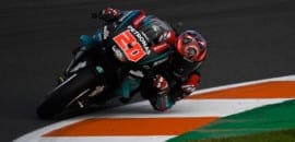 Fabio Quartararo domina a sexta-feira de atividades da MotoGP em Valência