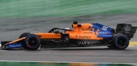 Sainz não se sentiu confortável com o carro no tempo chuvoso