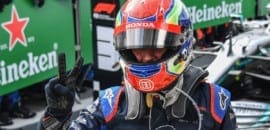 Pierre Gasly comemora primeiro pódio da sua carreira: “Inesquecível”