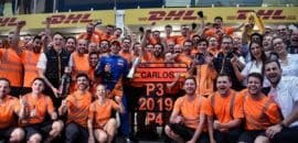 Sem penalidade para Sainz, ele mantém seu primeiro pódio