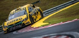 Felipe Fraga larga na segunda fila do grid no Velo Città com a Cimed Racing