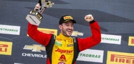 Gabriel Casagrande conquista quinto pódio consecutivo na Stock Car com 2º lugar no Velo Città