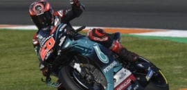 Fabio Quartararo lidera 1-2-3 da Yamaha no Dia 1 dos testes da MotoGP em Valência