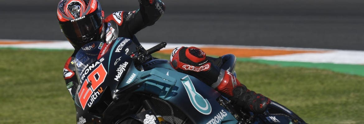 Fabio Quartararo lidera 1-2-3 da Yamaha no Dia 1 dos testes da MotoGP em Valência