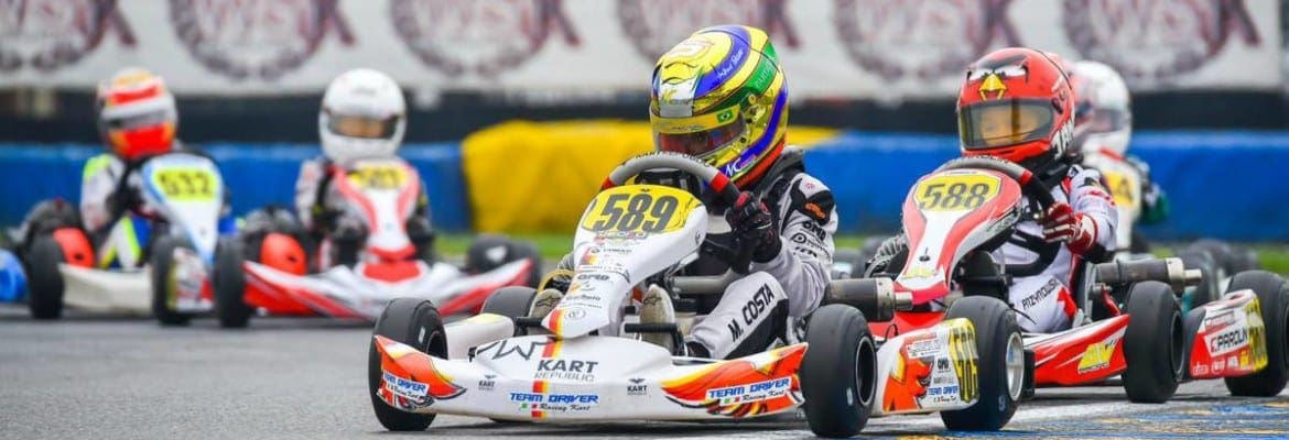Kart: Miguel Costa conquista cinco top-10 na sua estreia em Castelletto no WSK