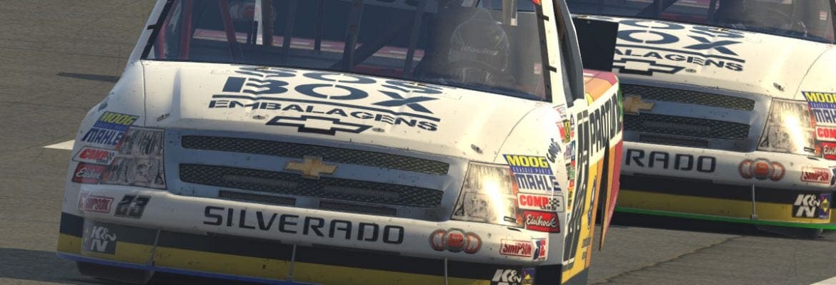 Na Extreme Nascar Series, Alysson Pereira vence em Charlotte; final terá pontuação dobrada e vários candidatos a título