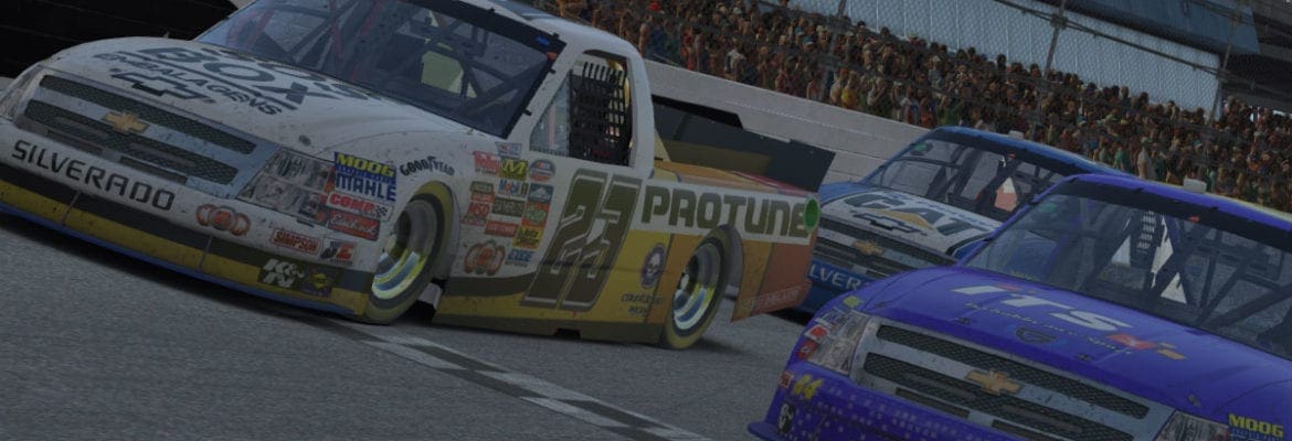 Photo finish: Alysson Pereira chega 11 milésimos a frente de Fernando Horta na Extreme Nascar Series, em Daytona