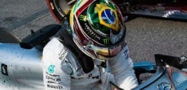 Hamilton se diz sem palavras por cidadania honorária no Brasil: “Amo vocês”