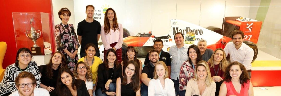 Sebastian Vettel faz visita “secreta” ao Instituto Ayrton Senna