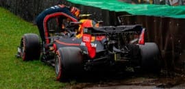 GP do Brasil: Alex Albon lamenta acidente no primeiro treino livre
