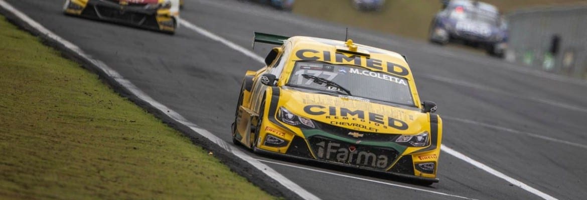 Em sua estreia na chuva no Velo Città com Stock Car, Marcel Coletta é destaque com Cimed Racing