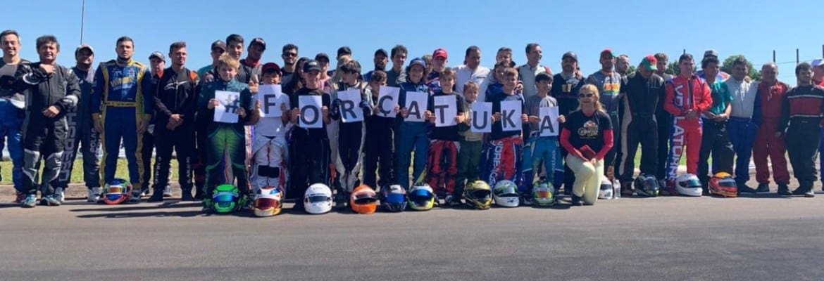 Jovens pilotos desejam força para Tuka Rocha após acidente aéreo