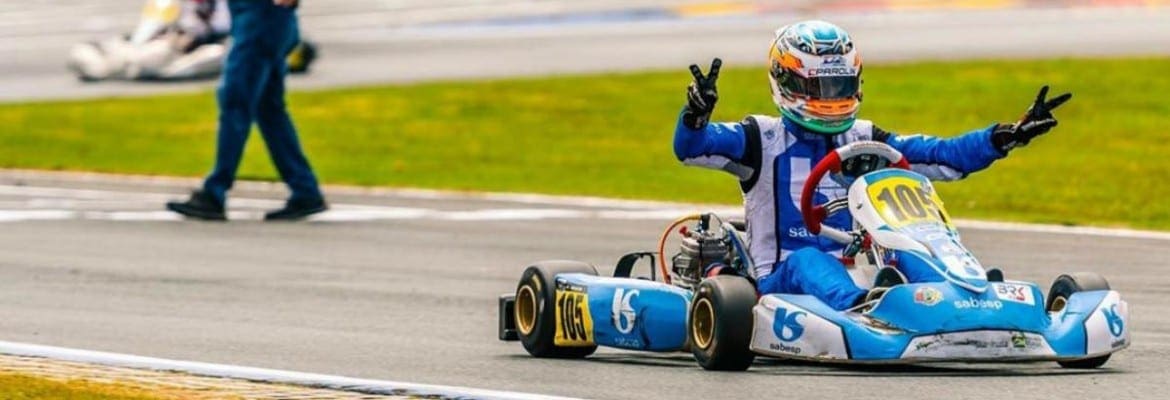 Na disputa pelo título, Ricardo Gracia busca vitória na penúltima etapa do Paulista Light de Kart