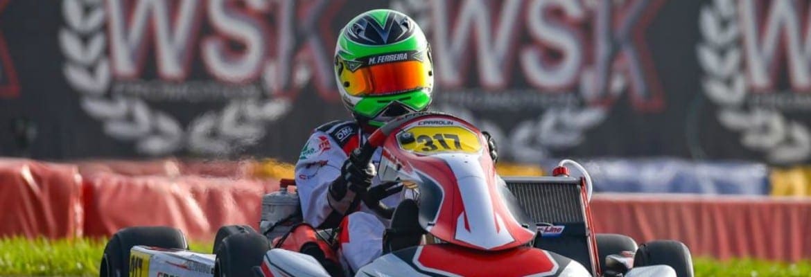 Matheus Ferreira inicia temporada do kartismo europeu em busca de vitórias no WSK