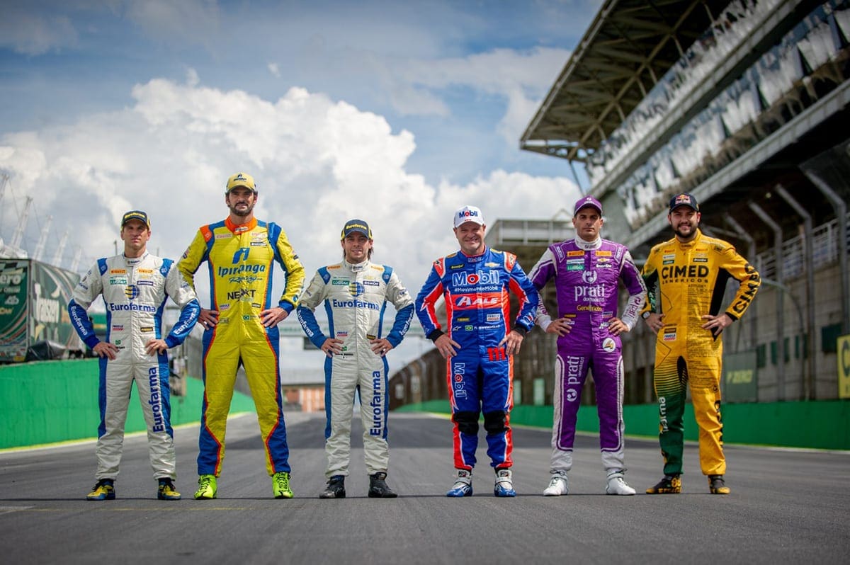FOTOS: os candidatos ao título da temporada 2019 da Stock Car