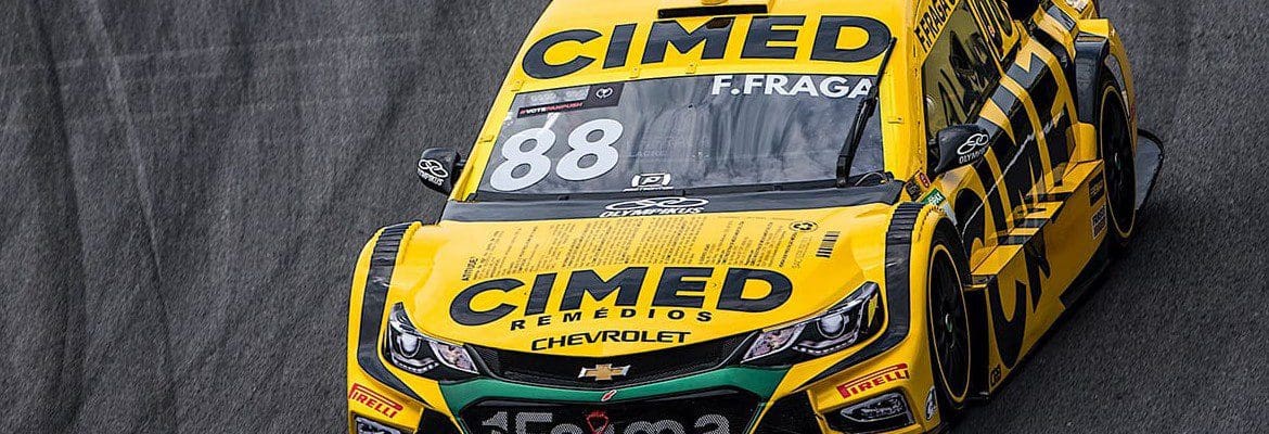 Na disputa pelo título, Felipe Fraga coloca Cimed Racing na 2ª fila da final da Stock Car