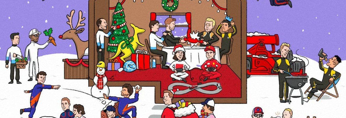 É Natal! Confira as mídias sociais das equipes e pilotos da Fórmula 1 celebrando a data