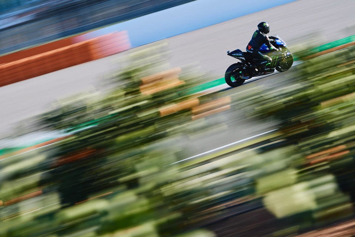 Lewis Hamilton - Teste MotoGP