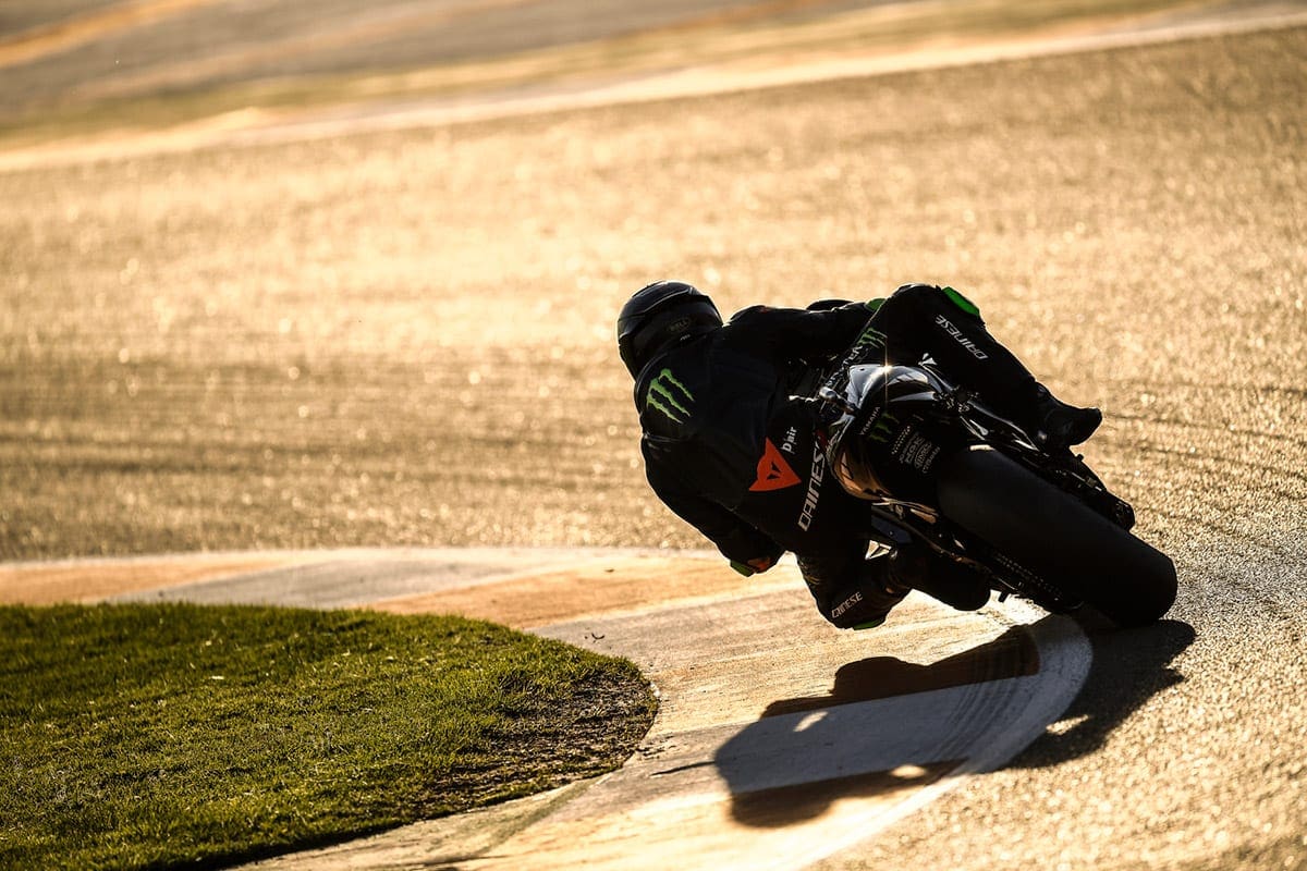 Lewis Hamilton - Teste MotoGP