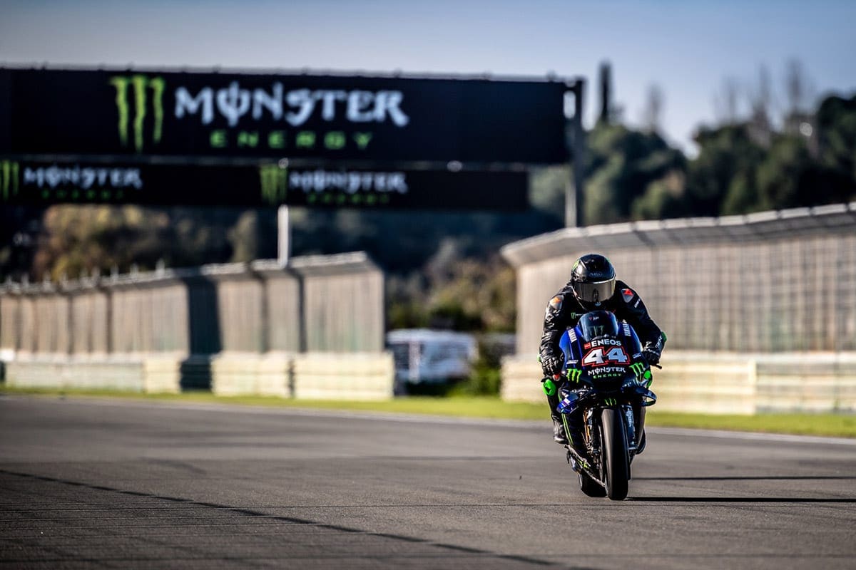 Lewis Hamilton - Teste MotoGP