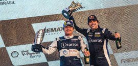 Cacá Bueno e Sylvio de Barros são vice-campeões do Porsche Endurance na 4.0 GT3