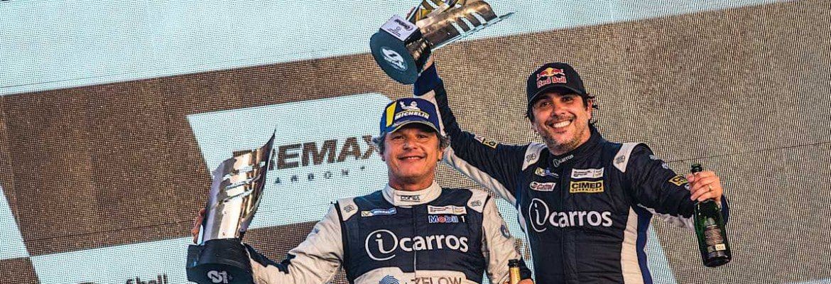 Cacá Bueno e Sylvio de Barros são vice-campeões do Porsche Endurance na 4.0 GT3