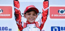 Campeão paranaense de kart, Augustus Toniolo busca título paulista em Interlagos