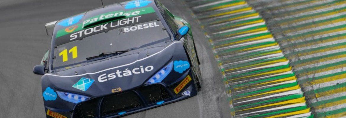 Pedro Boesel mira bom classificatório após treinos livres com muita chuva em Interlagos