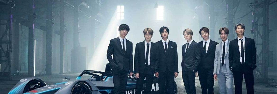 Fenômeno K-Pop, integrantes do BTS se tornam embaixadores globais da Formula E