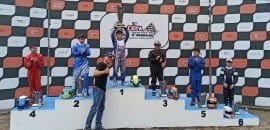 Com 9 anos, Yuri Morelli vence preliminar das 500 Milhas de Kart na categoria Cadete