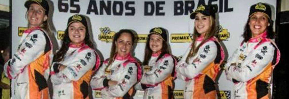 Após 20 anos, 500 Milhas de Kart volta a ter equipe formada só por mulheres