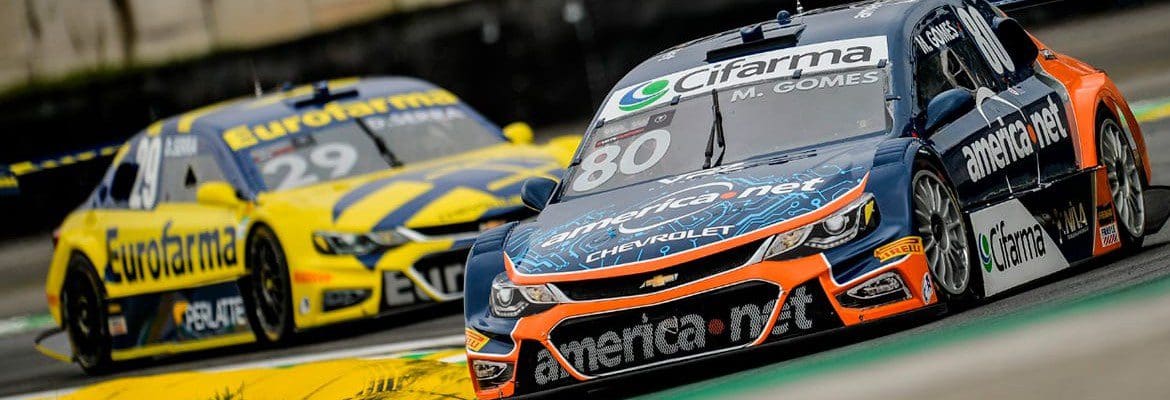 Decisão da Stock Car: Marcos Gomes lidera sexta-feira chuvosa em Interlagos