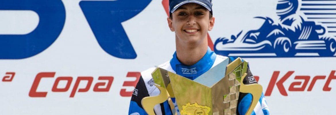 Campeão da Copa Brasil, Ricardo Gracia disputa Troféu Ayrton Senna de Kart em casa