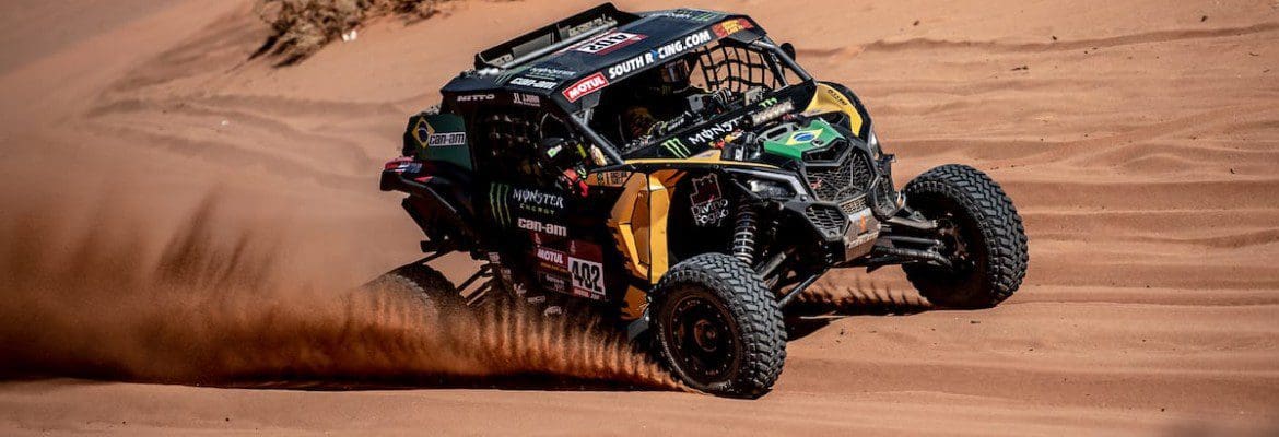 Brasileiros completam mais uma etapa difícil e avançam no ranking do Rally Dakar