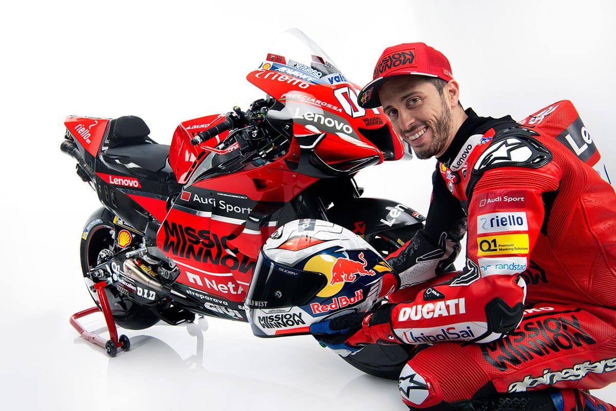 Ducati apresenta moto para temporada 2020 da MotoGP Ducati Desmosedici GP20