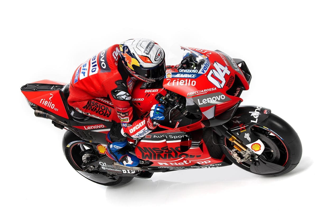 Ducati apresenta moto para temporada 2020 da MotoGP Ducati Desmosedici GP20