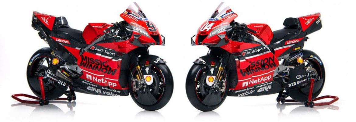 Ducati apresenta moto para temporada 2020 da MotoGP