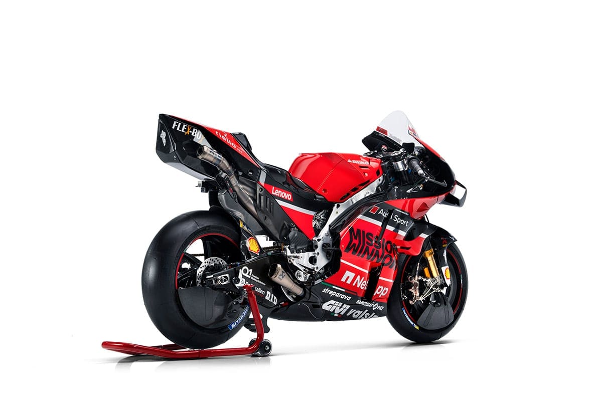 Ducati apresenta moto para temporada 2020 da MotoGP Ducati Desmosedici GP20
