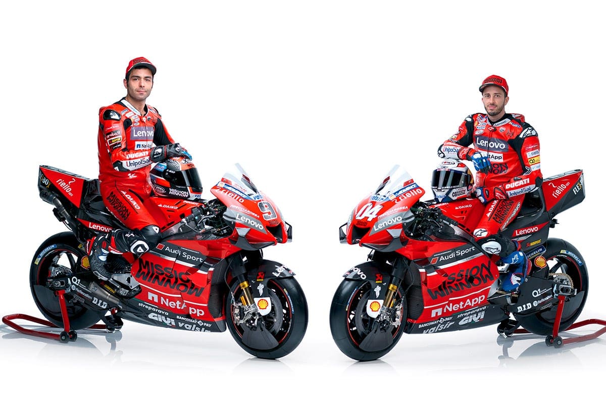 Ducati apresenta moto para temporada 2020 da MotoGP Ducati Desmosedici GP20