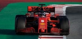 Vettel registrou 78 voltas: “SF1000 é certamente uma evolução do carro do ano passado”