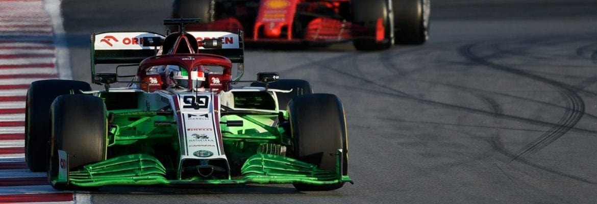 Alfa Romeo tem dia complicado em Barcelona depois do acidente de Giovinazzi pela manhã