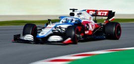 Latifi se une a grandes nomes em sua primeira conferência de imprensa na F1