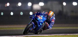 Rins se surpreende com melhor volta em teste da MotoGP no Catar